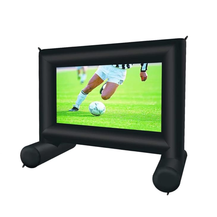 Aldi's Banzai Inflatable Outdoor Movie Screen Is Just 23 Apartment Therapy