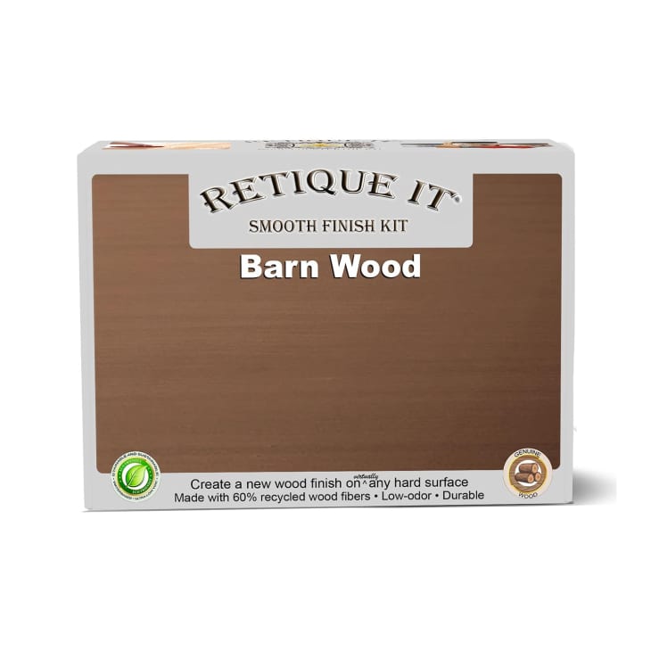 Retique It Kits Gives Painted a Wood Finish Again Apartment