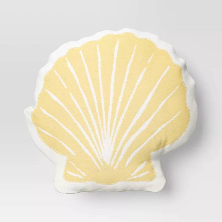 Target Is Selling The Cutest $12 Seashell Throw Pillow | Apartment Therapy