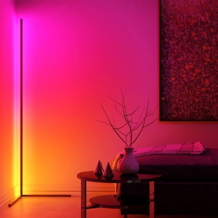 LED Corner Lamps Are Trendy Easy to DIY Apartment Therapy