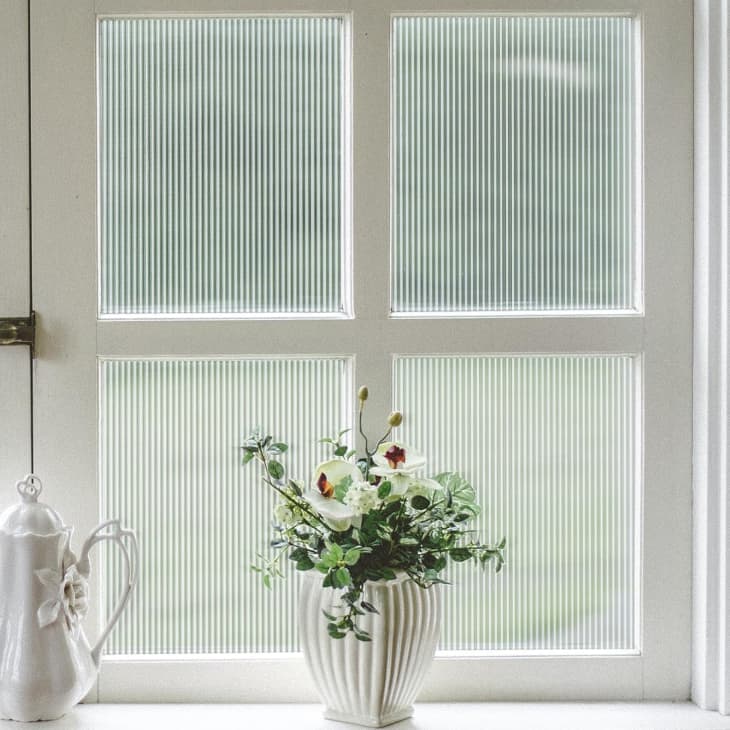Reeded Glass Film Is the Fancier Way to Update Your Windows Apartment