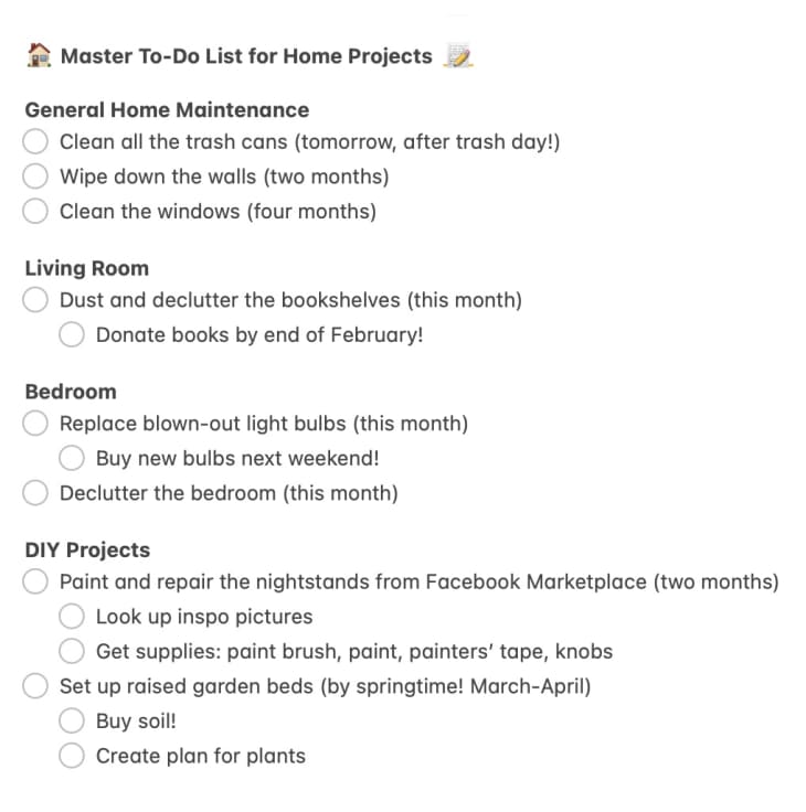 How to Make a ToDo List Apartment Therapy