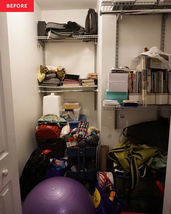 See How a Pro Organizer Fixed My “Disaster” Closet | Apartment Therapy