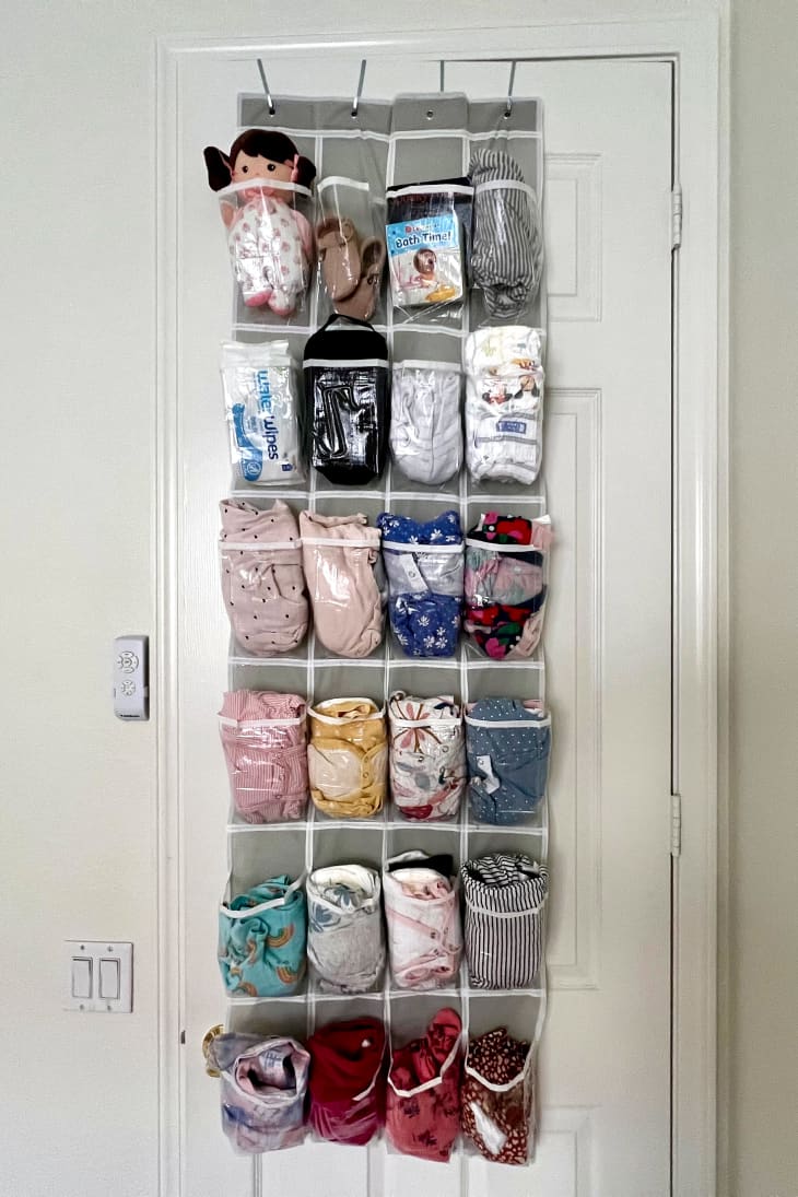 I Tried Packing My Kids Suitcase Using a Shoe Organizer Apartment Therapy