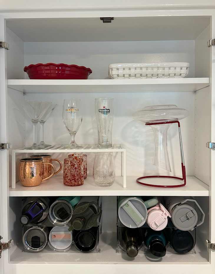 mDesign Stackable Bottle Storage Holder Rack Review Apartment Therapy