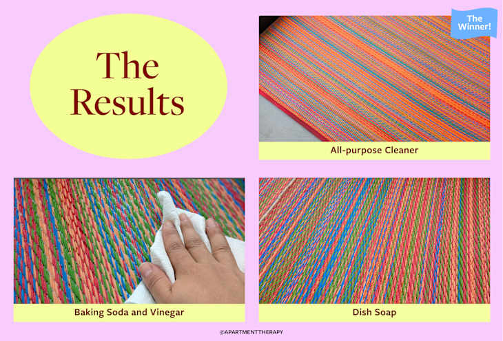 I Tried 3 Methods to Clean My Filthy Outdoor Rug | Apartment Therapy