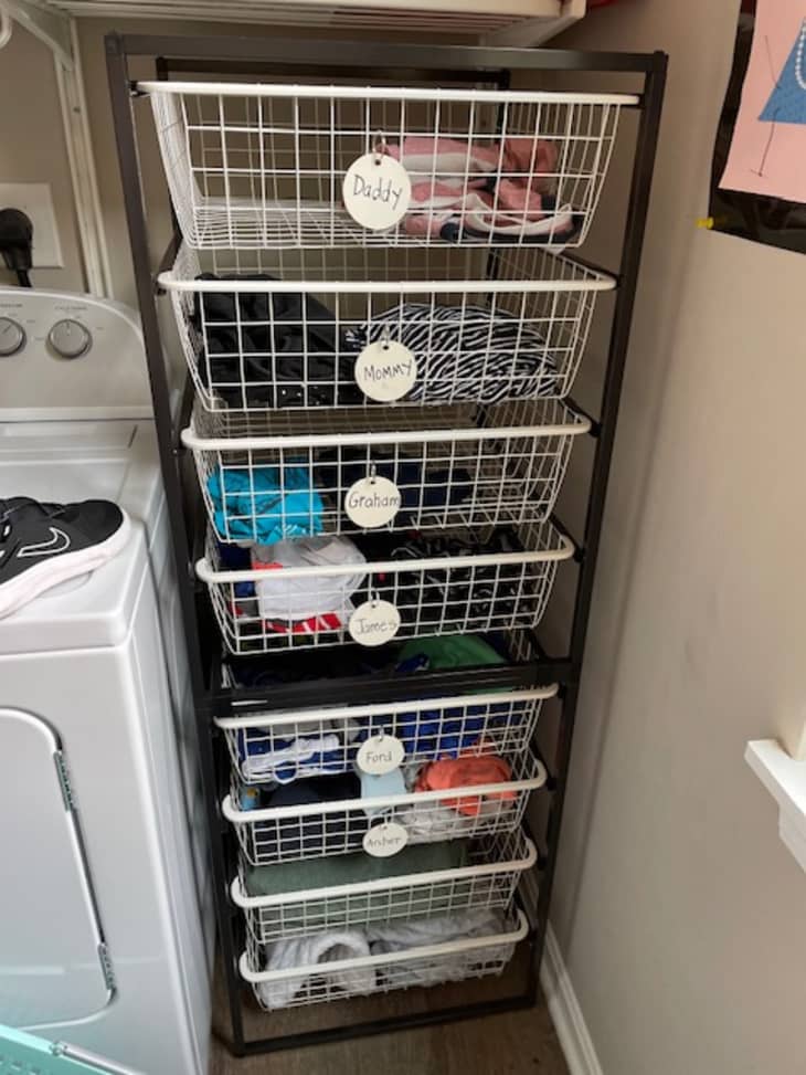 Ikea pull new arrivals out laundry basket