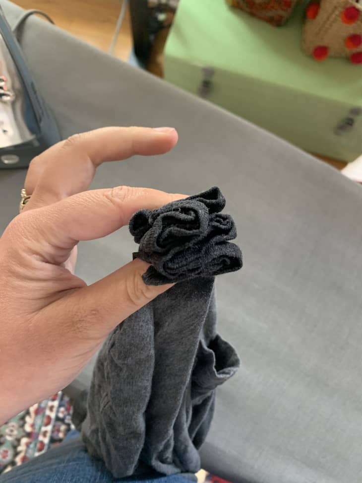 I Tried the TikTok Hack to Shrink a Stretched-Out T-Shirt Collar