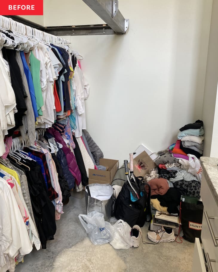 B&A Stylish Closet Overhaul By a Pro Organizer Apartment Therapy