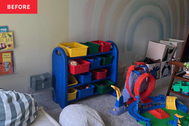 Primary color best sale storage bins
