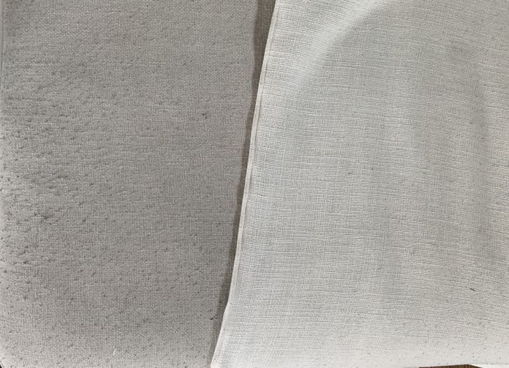 Before and After How to Clean and Fix a Saggy Bench Seat Sofa