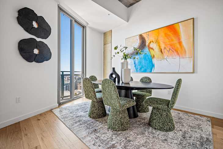 A Home Stager Transformed a “Lifeless” Penthouse | Apartment Therapy
