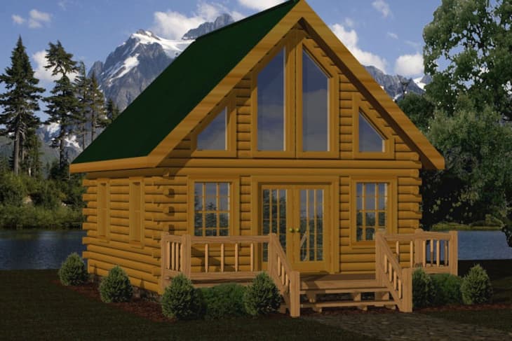 Log cabin deals home kits prices