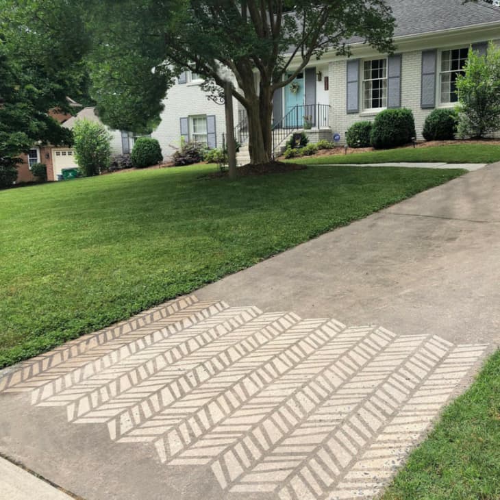 Driveway Art Co. Power Wash Stencils — Improve Your Curb Appeal for