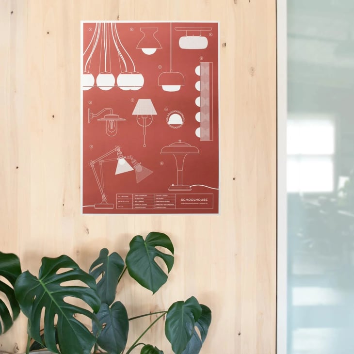 This WellDesigned Wall Calendar from Schoolhouse Doubles as Art