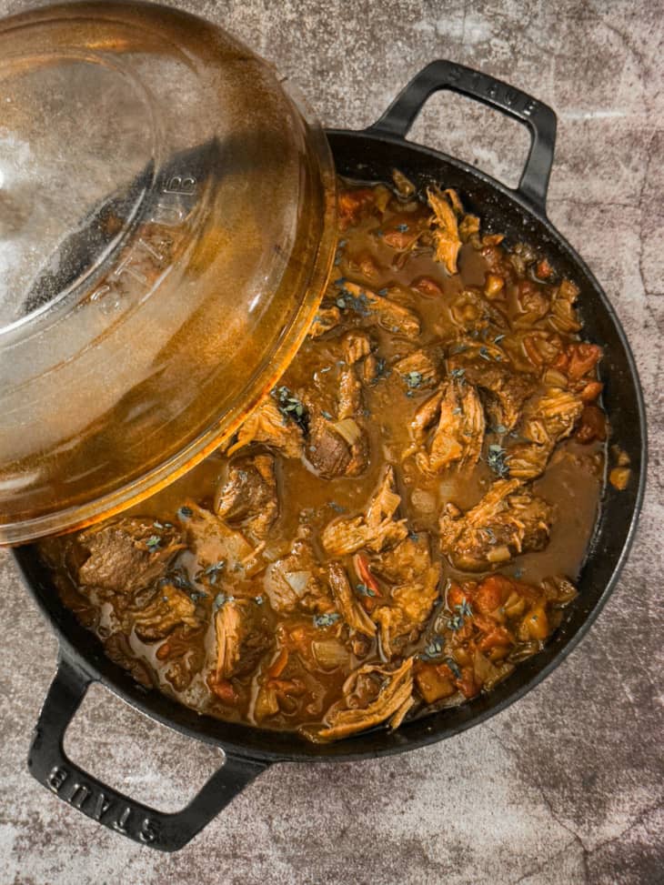 Staub CastIron Braiser/Sauté Pan with Glass Lid Review 2023 Apartment Therapy