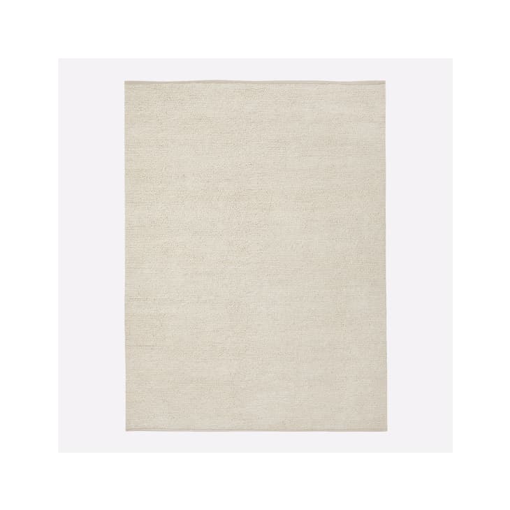 West Elm Mini Pebble Wool Jute Rug Review 2023 Apartment Therapy