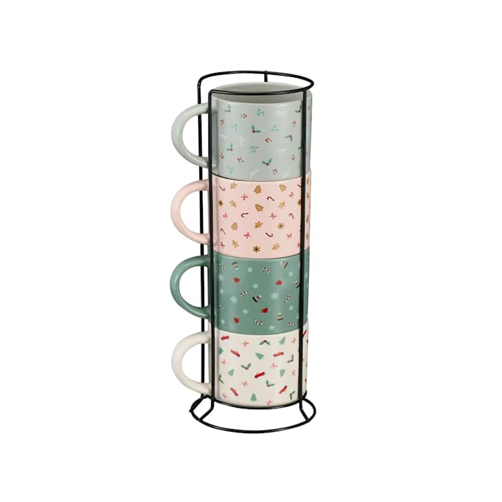 I Can’t Get Over Walmart’s $10-for-4 Stackable Holiday Mugs | Apartment ...