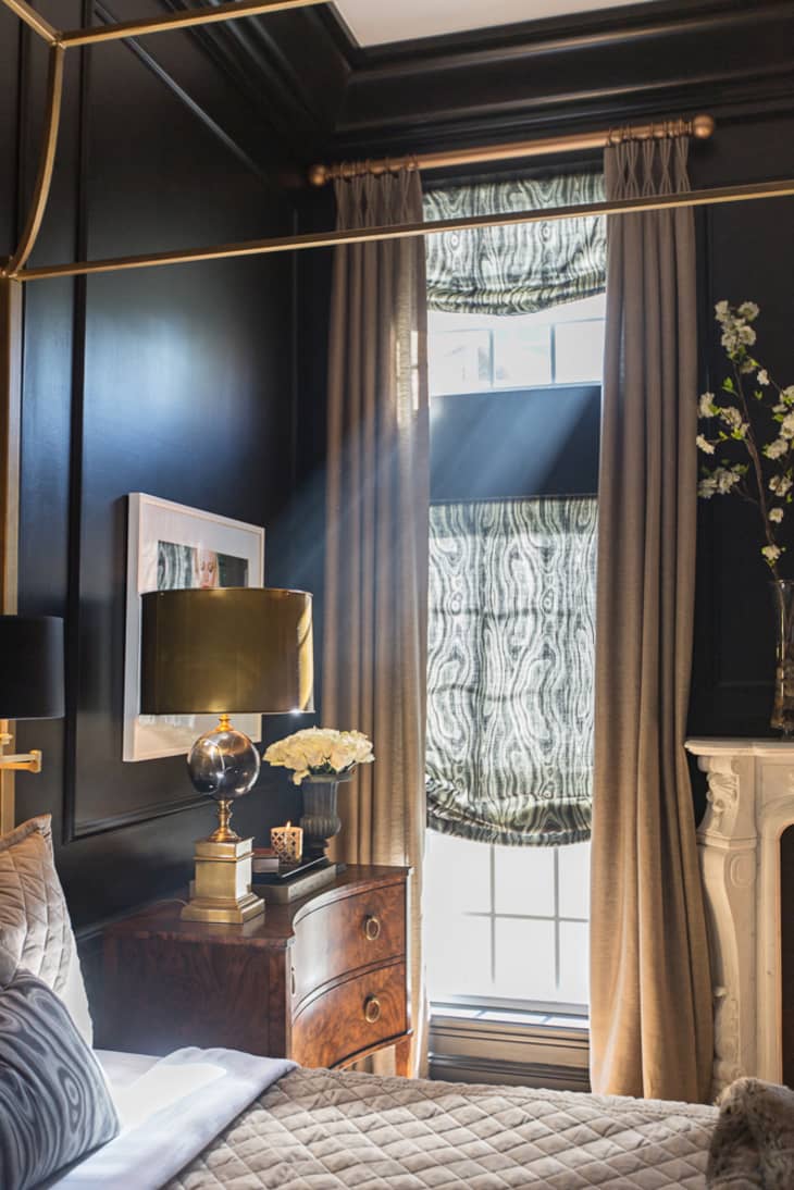 Beautiful Black Painted Rooms Black Room Ideas Apartment Therapy