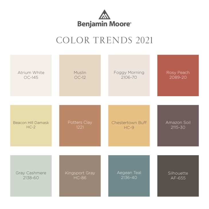 Benjamin Moore 2021 Color of the Year Apartment Therapy