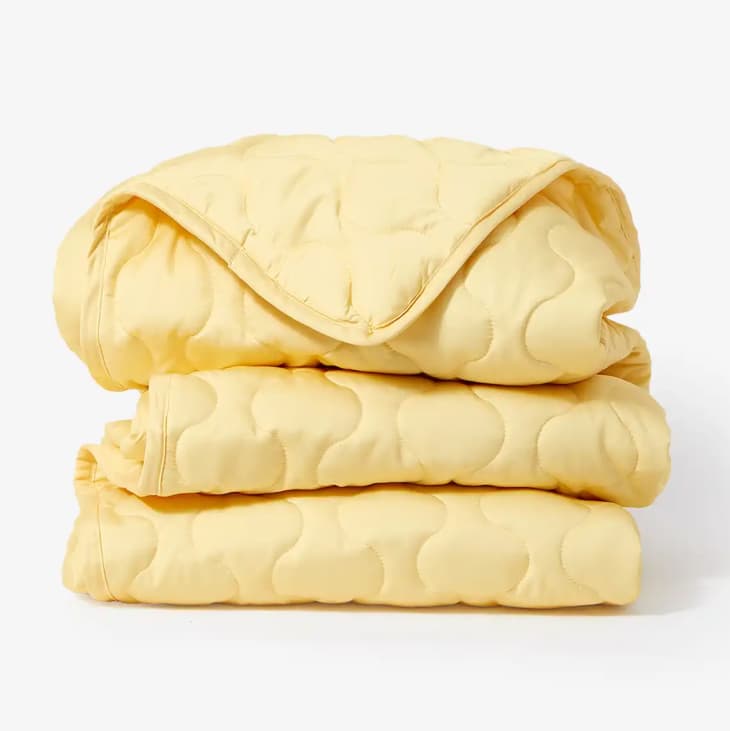 Why I Love the Buffy Puffer Blanket Tried and Tested Apartment Therapy