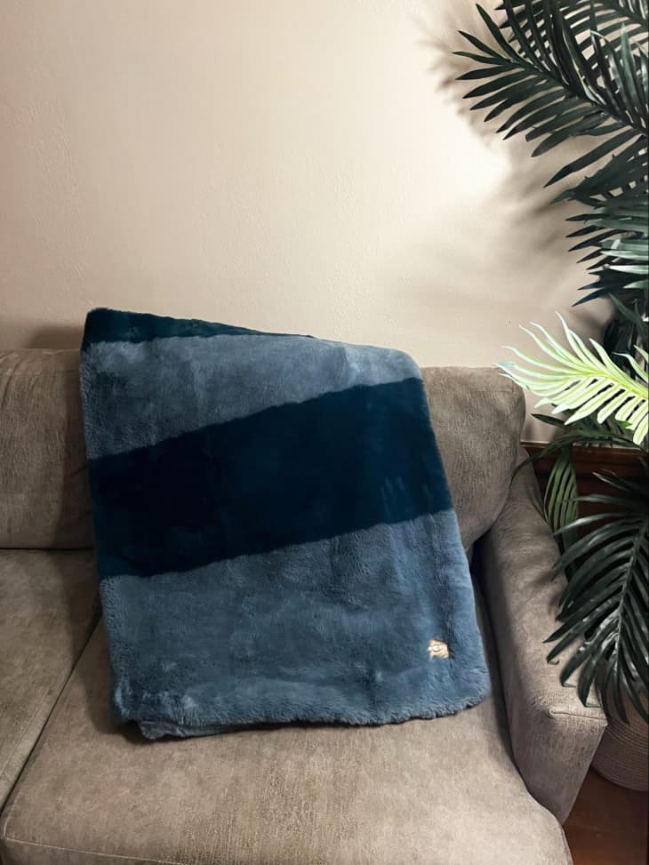 Blue best sale ugg blanket