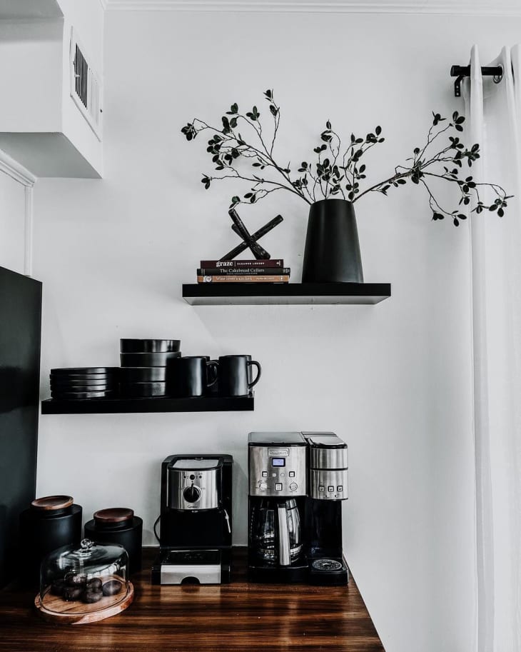 13 Smart, SmallSpace Coffee Bar Ideas That Don’t Sacrifice Style