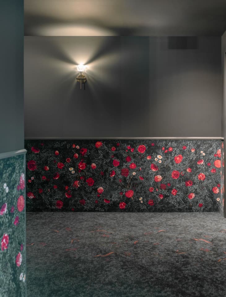 Carpet on walls discount