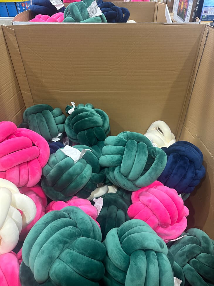 Costco Is Selling Cozy and Cute Knot Pillows for Just 8 Apartment Therapy