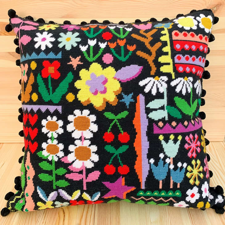 Therapy Needlepoint Pillow main image 0