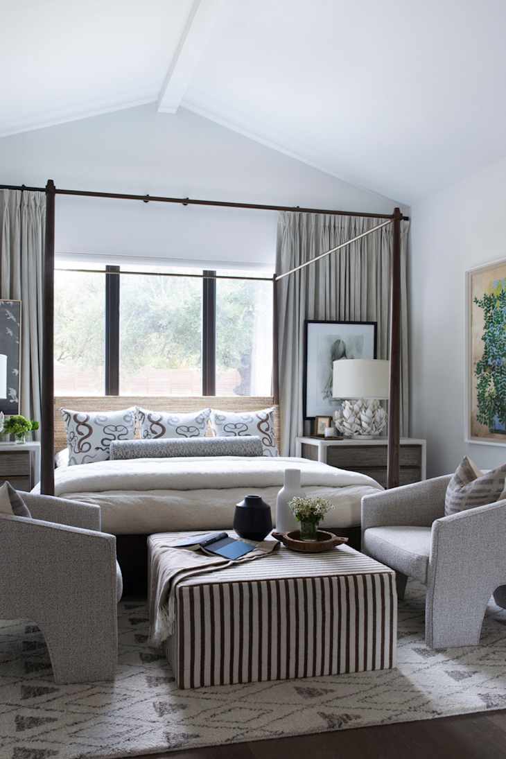 Use Curtains Behind Your Bed for a Stunning Design Statement