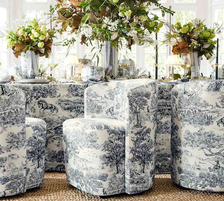 Pottery Barn x Brandon Maxwell Toile Decor Review | Apartment Therapy
