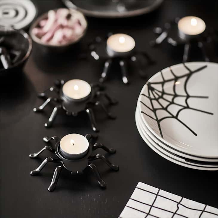 【HALLOWEEN　Party♪】✦BLACKハウス✦家具＆小物など全て付き♡ IKEA's KUSTFYR Halloween Collection Starts at Just $2 | Apartment