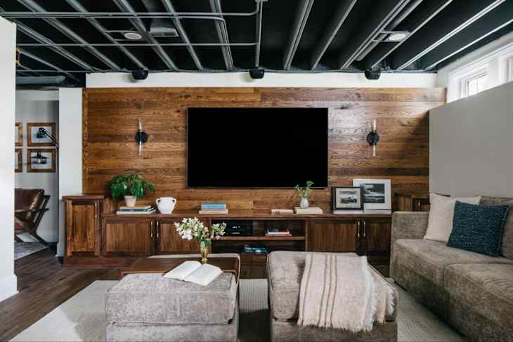 28 Gorgeous TV Wall Design Ideas Featured in Real Homes | Apartment Therapy