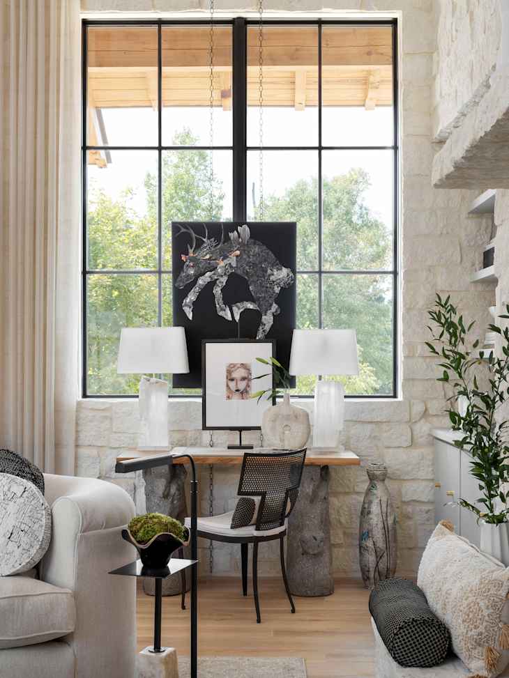 29 Living Room Office Combo Ideas That Work Brilliantly | Apartment Therapy