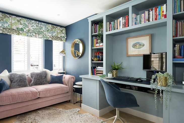 29 Living Room Office Combo Ideas That Work Brilliantly | Apartment Therapy