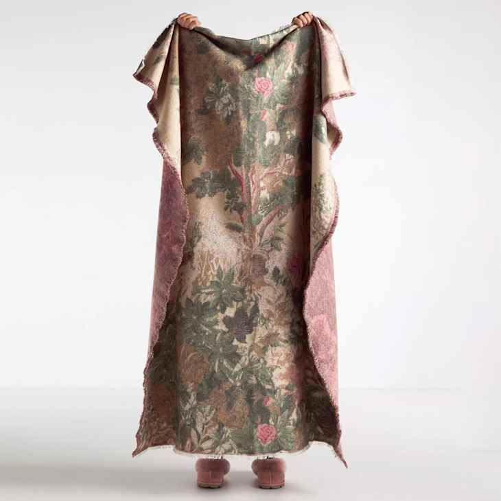 Anthropologie's Viral $68 Tapestry Blanket Is Gorgeous | Apartment