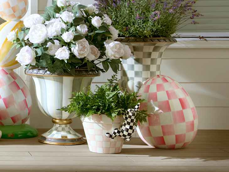 MacKenzie-Childs' Pot Climbers Are Trendy, Whimsical Outdoor Must