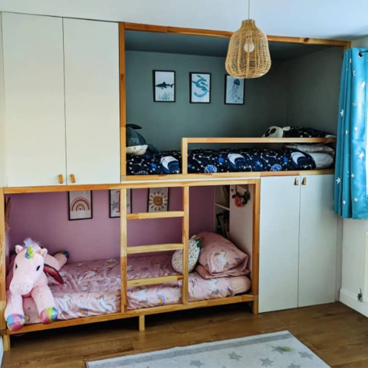 Loft bed deals with storage ikea