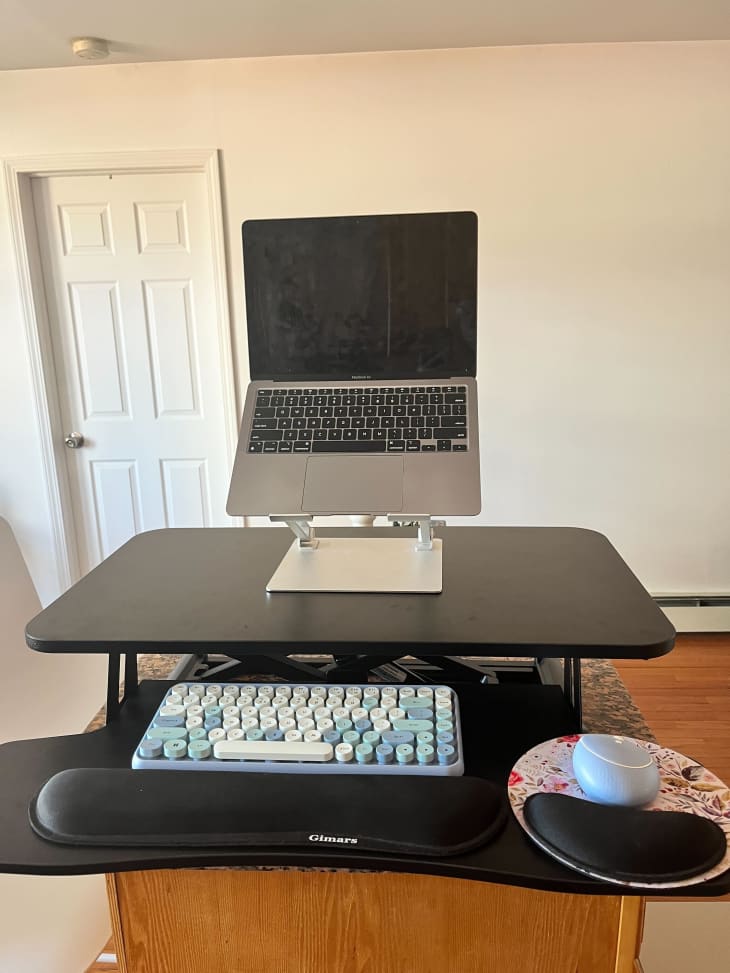 VIVO 28inch Desk Converter Review I Tried It Apartment Therapy