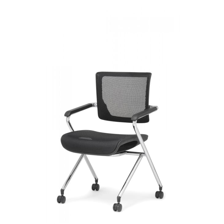 Folding desk 2024 chair with arms