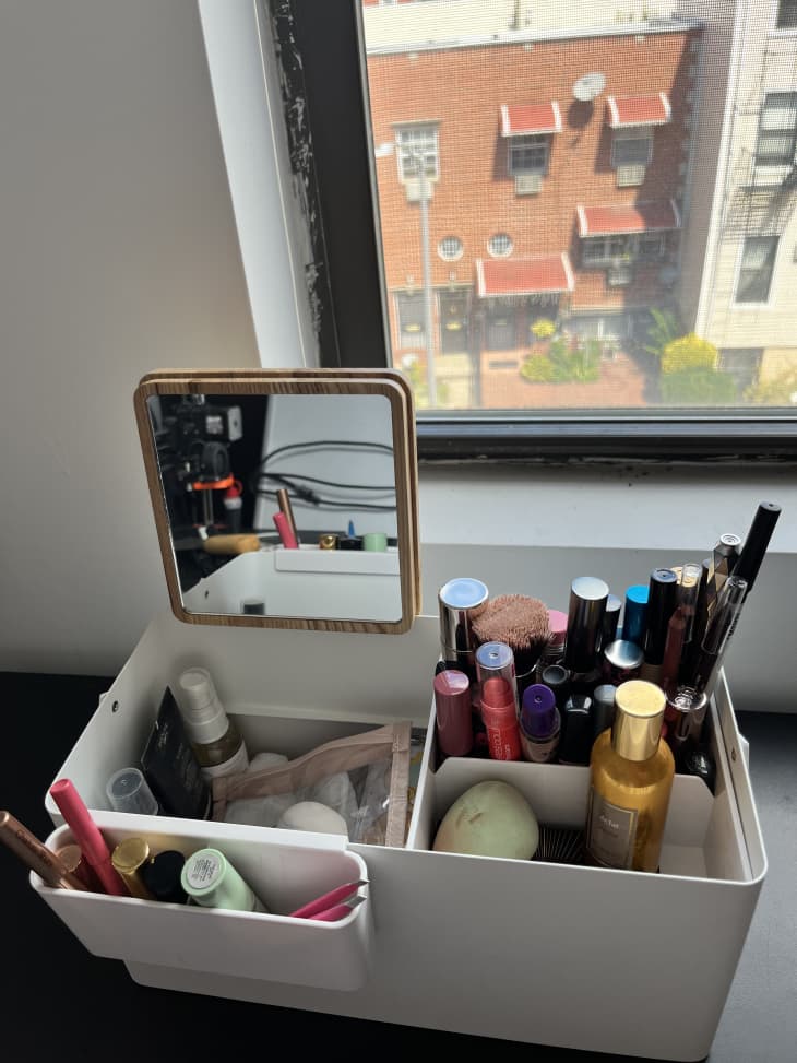 Yamazaki Make up Organizer Review I Tried It Apartment Therapy