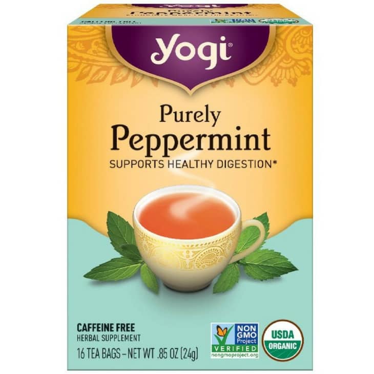 Yogi Tea, Purely Peppermint at Amazon