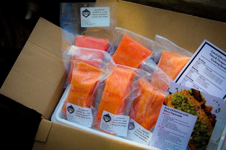 Product Image: Catch Sitka Wild Alaskan King Salmon Harvest Box