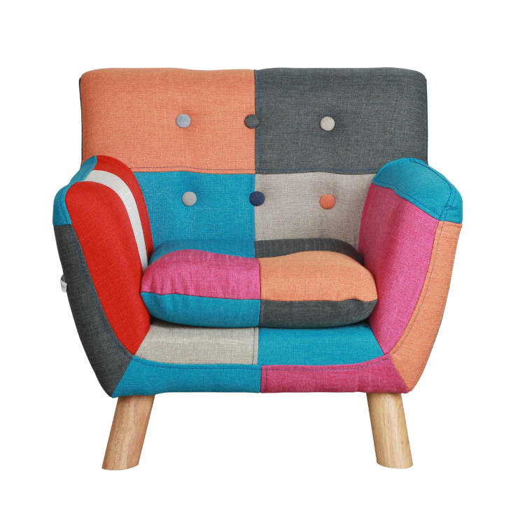 Product Image: Jacey Patchwork Kids Foam Chair
