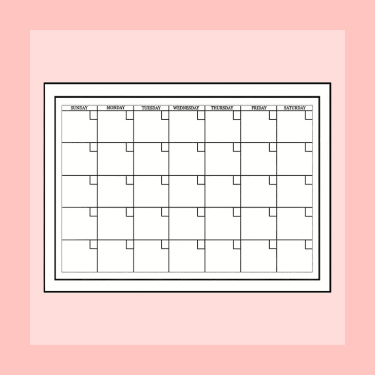 Product Image: Wallpops! Dry Erase Calendar