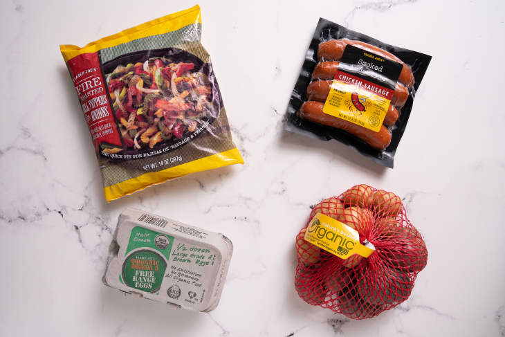 trader joe's peppers and sausage