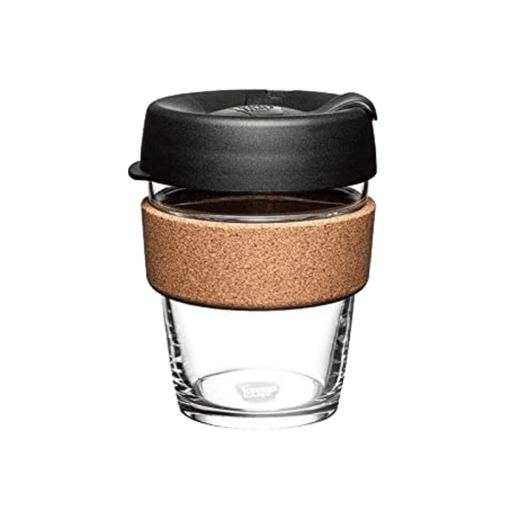 KeepCup Brew Cork Reusable Glass Cup at Amazon