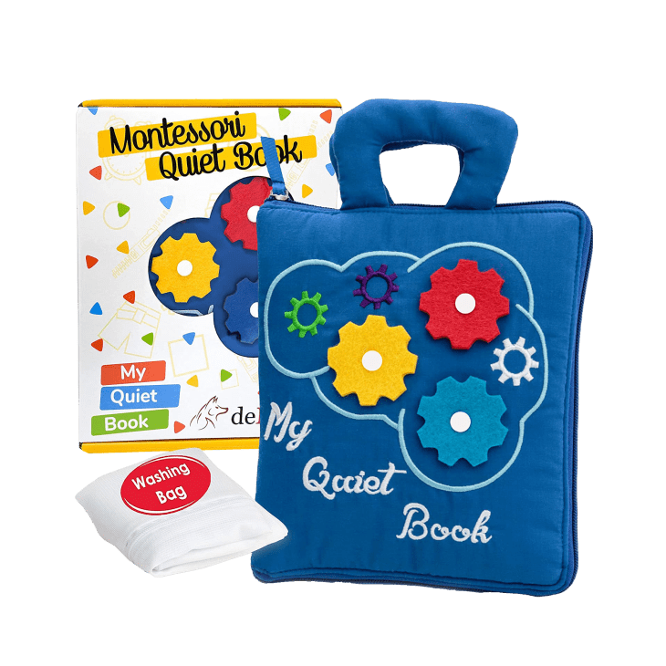 Quiet Montessori Toy Sensory Book at Amazon