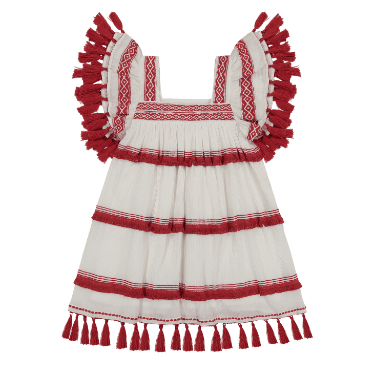 Mer St. Barth Serena ChaCha Fringe Dress at Maisonette